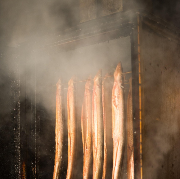 smoked eel fish